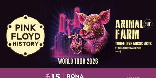 Pink Floyd History || ROMA, Teatro Brancaccio