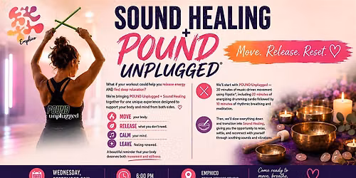 POUND UNPLUGGED + SOUND HEALING
