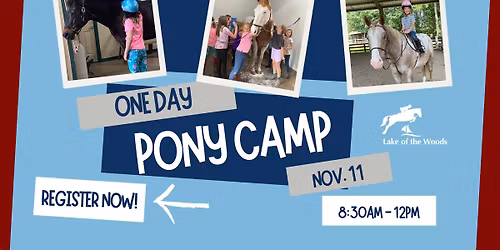 Veteran's Day Pony Camp