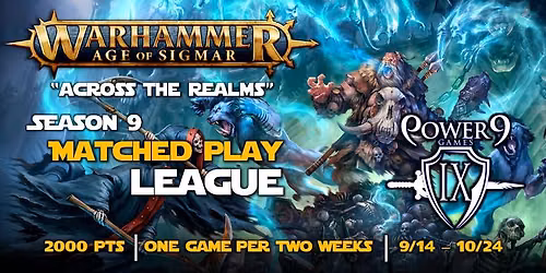 AOS: Matched Play League Season 9