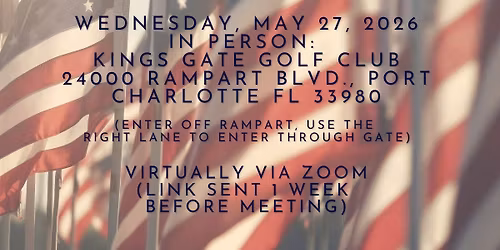 May 2026 Monthly Hub Meeting 