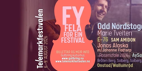 Telemarkfestivalen 2026