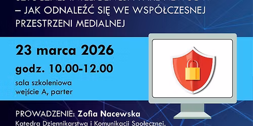 Spotkanie dla senior\u00f3w \u201eRzeczywisto\u015b\u0107 w czasach sztucznej inteligencji i fake news\u00f3w" - zapisy