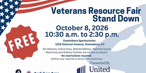 Veterans Resource Fair - Stand Down, Presented by United Healthcare