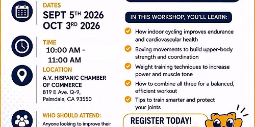 AVHCC Workshop Series: Health Education | Ride 360 Training