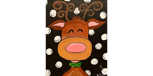 Rudolph - Paint and Sip in New Braunfels | Classpop!\u2122