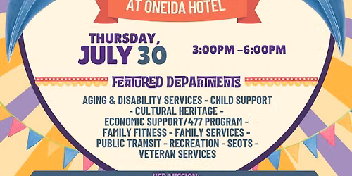 Oneida Nation Human Services Division Resource Fair