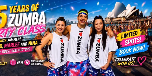 25 Years Of Zumba\u00ae\ufe0f Party Class | Sydney Edition