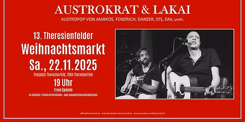 AUSTROKRAT & LAKAI @ 13. Theresienfelder Weihnachtsmarkt