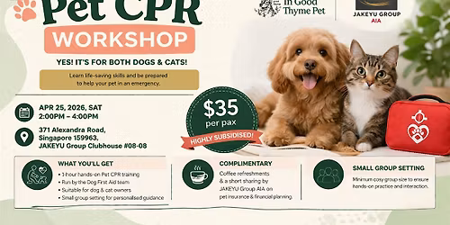 Pet CPR Workshop