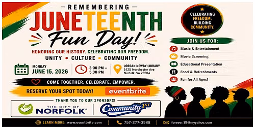 Remembering Juneteenth Fun Day