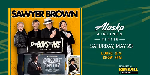 Sawyer Brown with Montgomery Gentry - Boys and Me 2026 Tour
