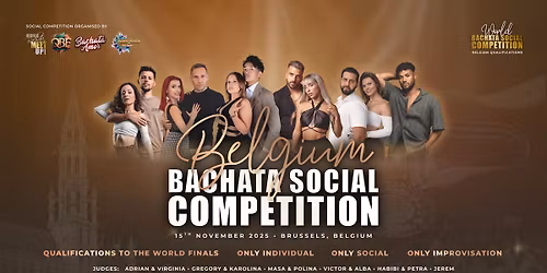 Belgium Bachata Social Competition - Registration is OPEN