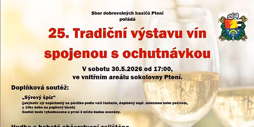 25. Tradi\u010dn\u00ed v\u00fdstava v\u00edn spojen\u00e1 s ochutn\u00e1vkou 