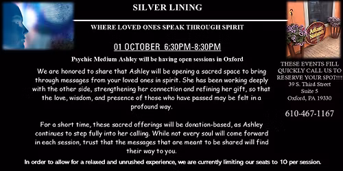 Psychic Medium - Ashley - Silver Linings