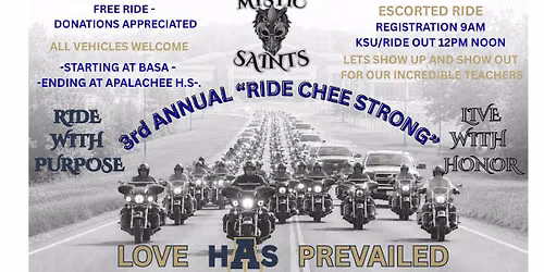 RIDE CHEE STRONG