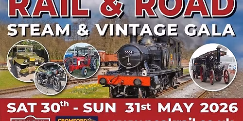 Rail & Road Steam & Vintage Gala 2026