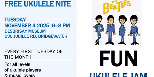 FUN Ukuelele Jam ALL BEATLES MUSIC