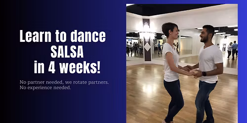 Learn to dance Salsa in 4 Weeks - Thursdays