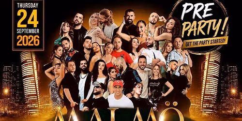 \u2605 The official pre party of Malm\u00f6 Bachata Festival 24th Sep 2026 \u2605