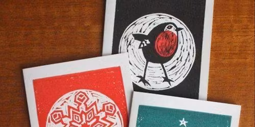 Wellness through Art: Printing Holiday cards (Nov. 20) 6:30-7:45pm (age 14-adult)