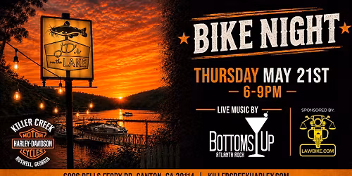 Bike Night at JD's on the Lake