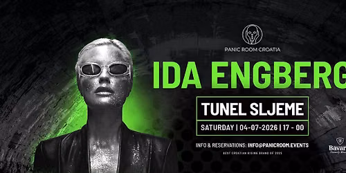 PANIC ROOM CROATIA @ TUNEL SLJEME w\/ Ida Engberg