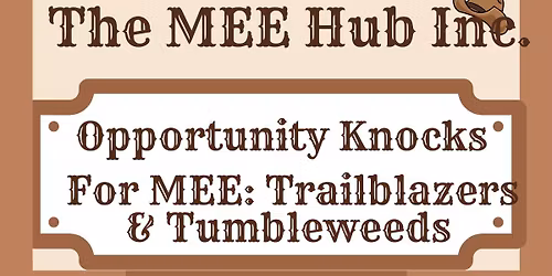 Opportunity Knocks for MEE: Trailblazers & Tumbleweeds Youth Entreprenuership Fair