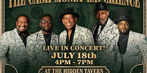 The Hidden Tavern celebrates 9 years \ud83c\udf89 with CASH MONEY EXPERIENCE