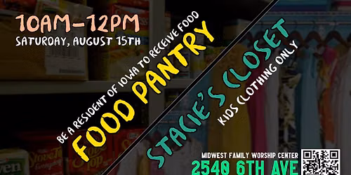 Food Pantry | Stacie's Closet: August