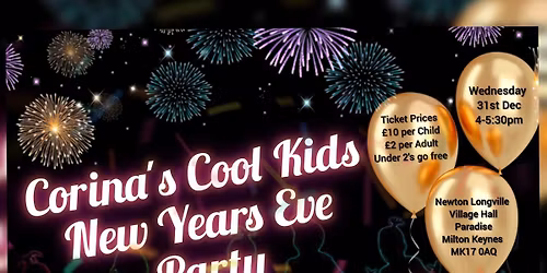 Corinas Cool Kids New Years Eve Party