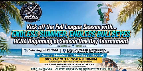 Beginning of Season - Endless Summer 1-Day Event