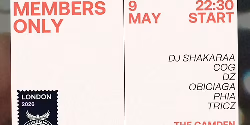 Bussdwn Presents MEMBERS ONLY