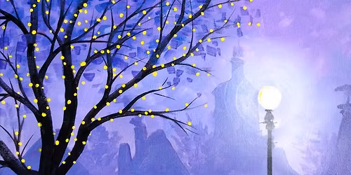 Join Brush Party with Kharmen to Paint 'Winter Lights' in Wokingham