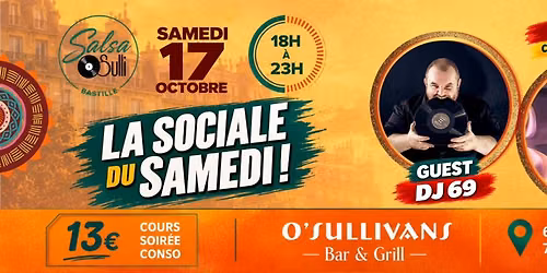 SalsaO'Sulli Bastille\/La sociale du samedi - 17 Octobre 