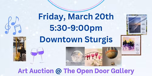 Art Around Town Art Auction & Winter Wine Down