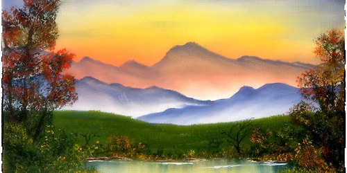 Bob Ross Painting Class: Rolling Hills