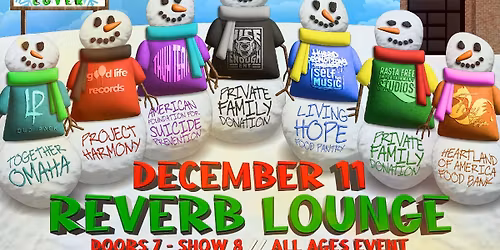 Midwest Nice: A Collaborative Holiday Fundraiser! (Omaha\/Reverb Lounge)