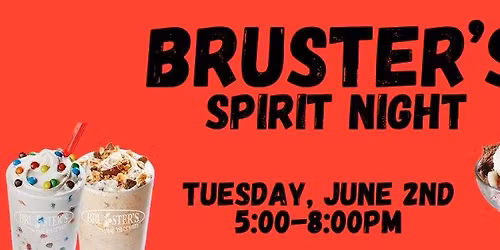 Bruster's Spirit Night