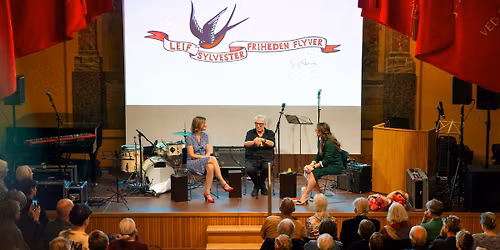 Samtaler\u00e6kke: Leif Sylvesters verden \u2013 Om at n\u00e5 sine m\u00e5l med kunsten