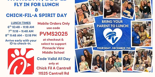 December Fly In for Lunch and Spirit Day!