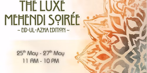 The Luxe Mehendi Soir\u00e9e 