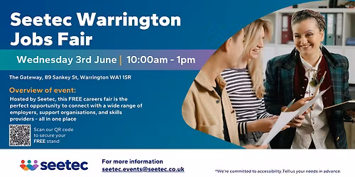Seetec Warrington Jobs Fair