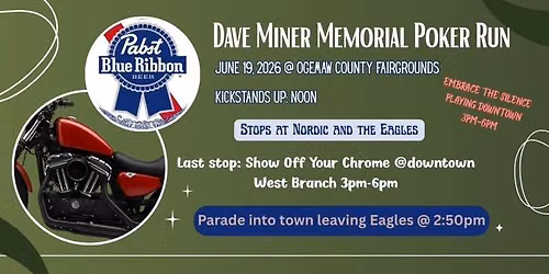 Dave Miner Memorial Poker Run