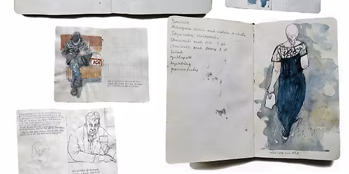 Vernissage: skissboks utst\u00e4llning