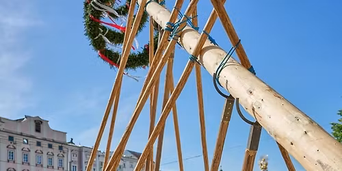 Maibaum f\u00fcr die Stadt Linz