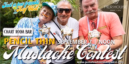 Pencil Thin Mustache Contest