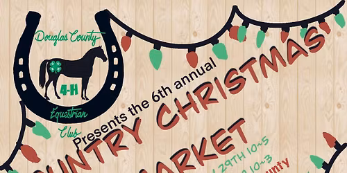 6th annual Country Christmas Market 