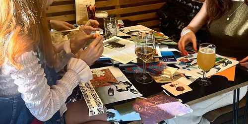 Collage & drink @ North Bar