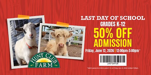 \ud83c\udf89 SCHOOL\u2019S OUT\u2026TIME FOR THE FARM! \ud83d\udc10\u2600\ufe0f